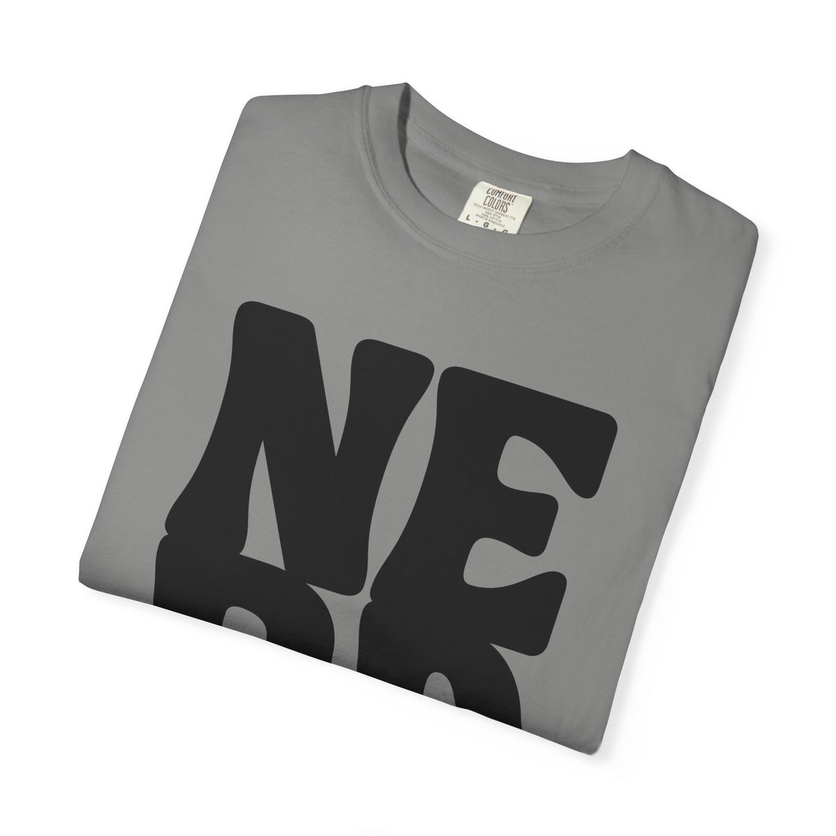 Block Letters Oversized Unisex - Nerd T-shirt