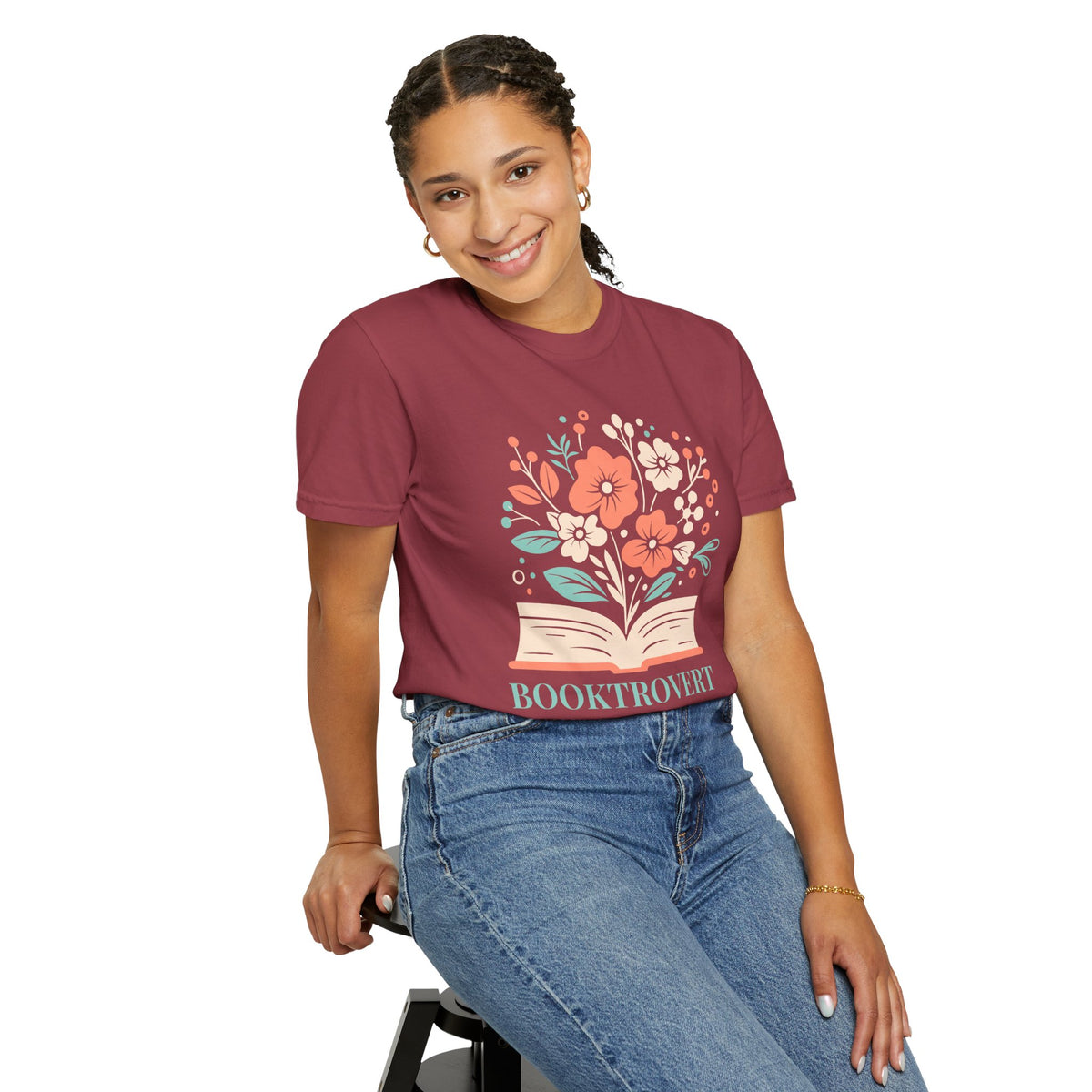 Booktrovert Oversized - Book Lovers T-shirt