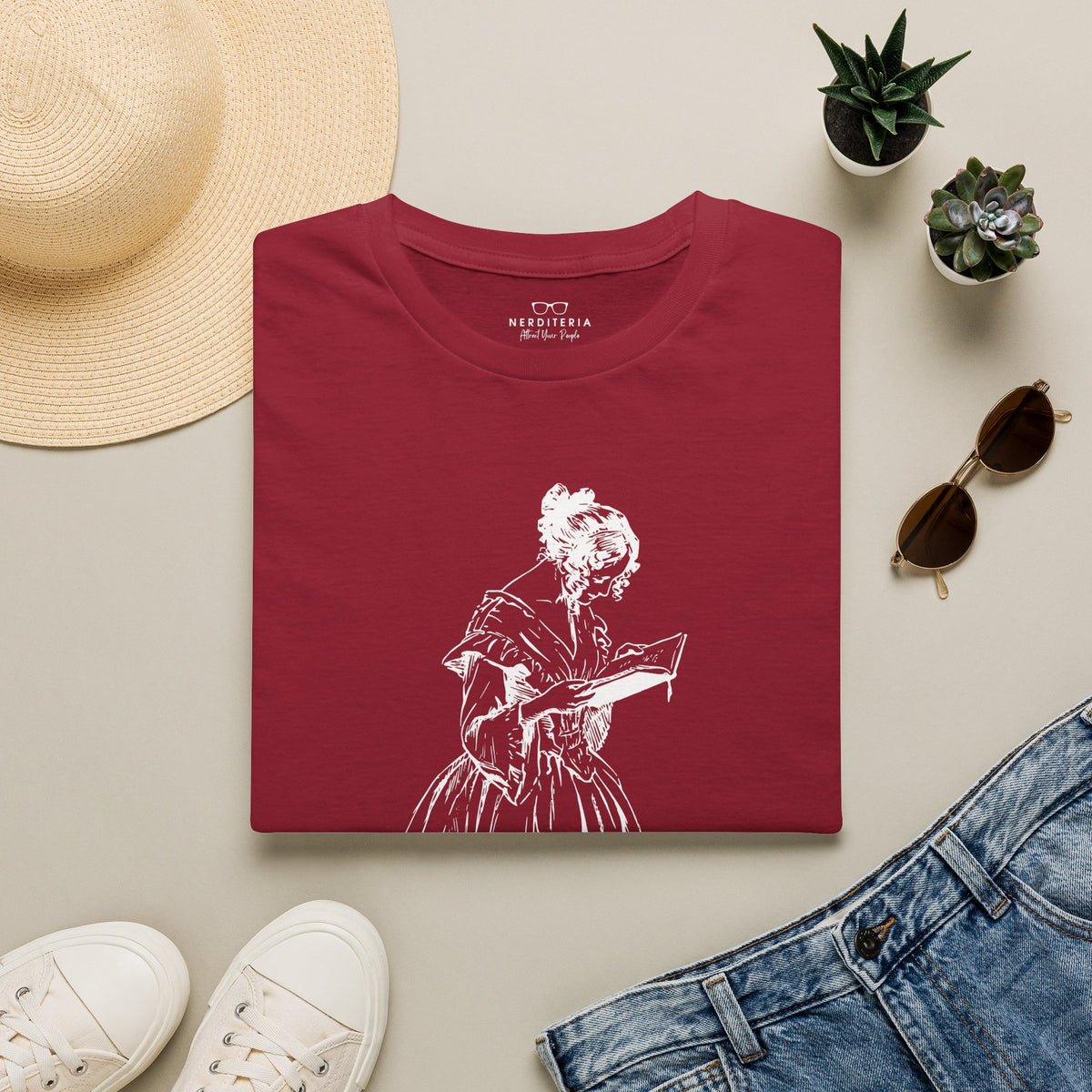 Obstinate Headstrong Girl - Jane Austen Quote Tee