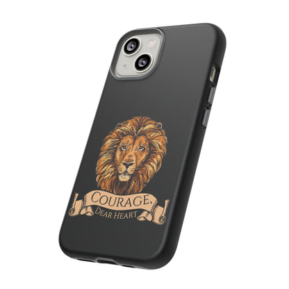 Aslan Courage Dear Heart Phone Case - Book Lovers