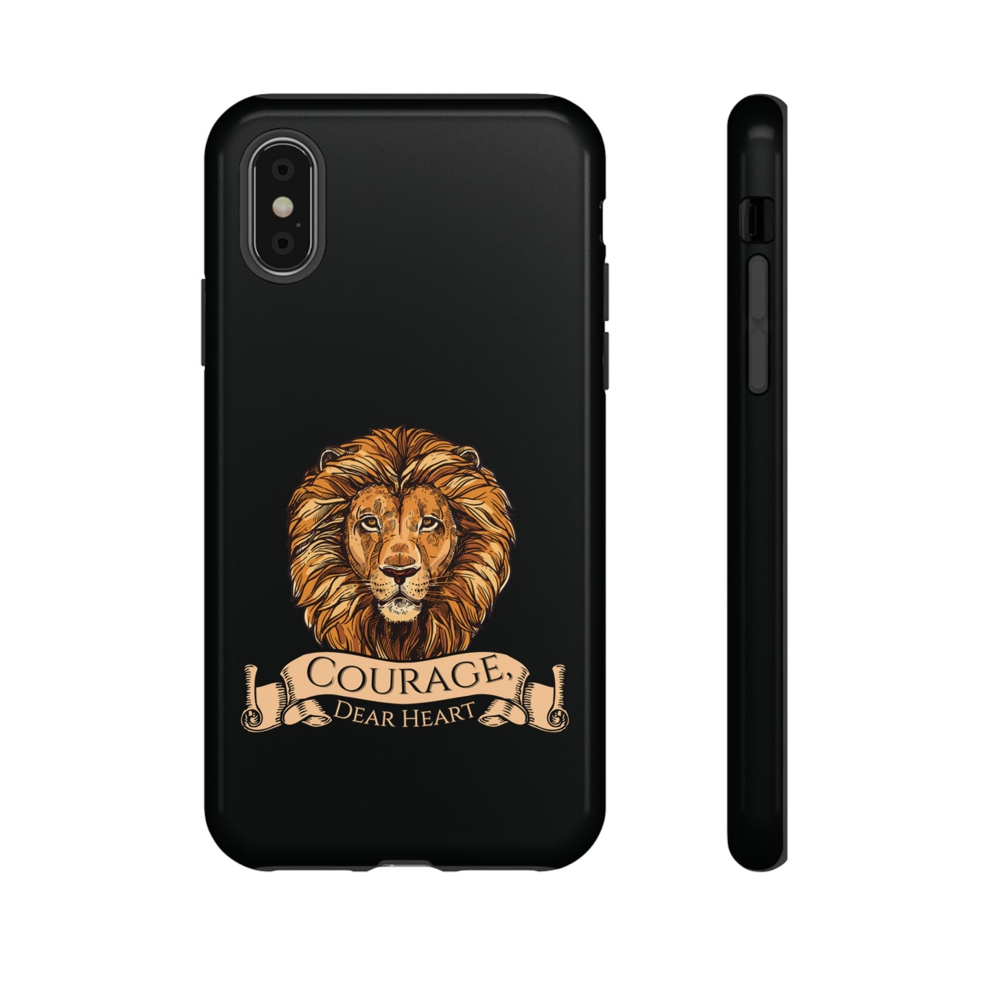 Aslan Courage Dear Heart Phone Case - Book Lovers