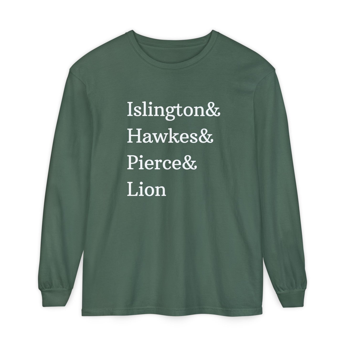 Emma M Lion Character Names - Long Sleeve T-Shirt