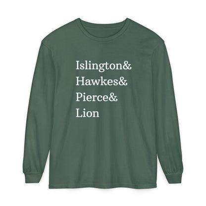 Emma M Lion Character Names - Long Sleeve T-Shirt