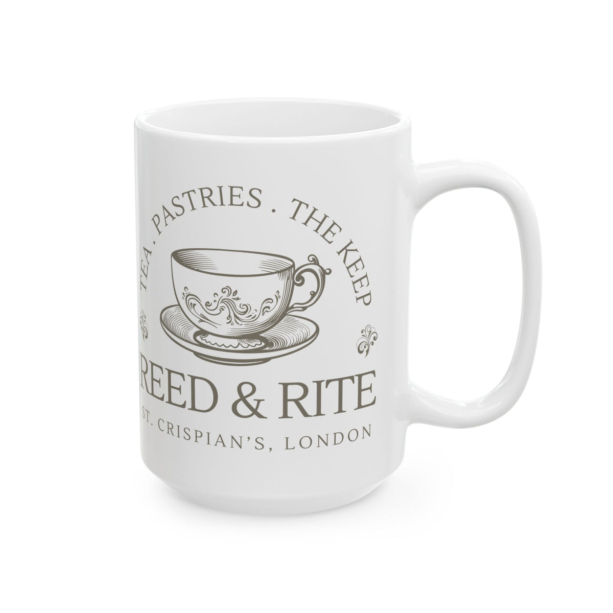 Reed & Rite St. Crispian's - Emma M Lion Coffee Mug