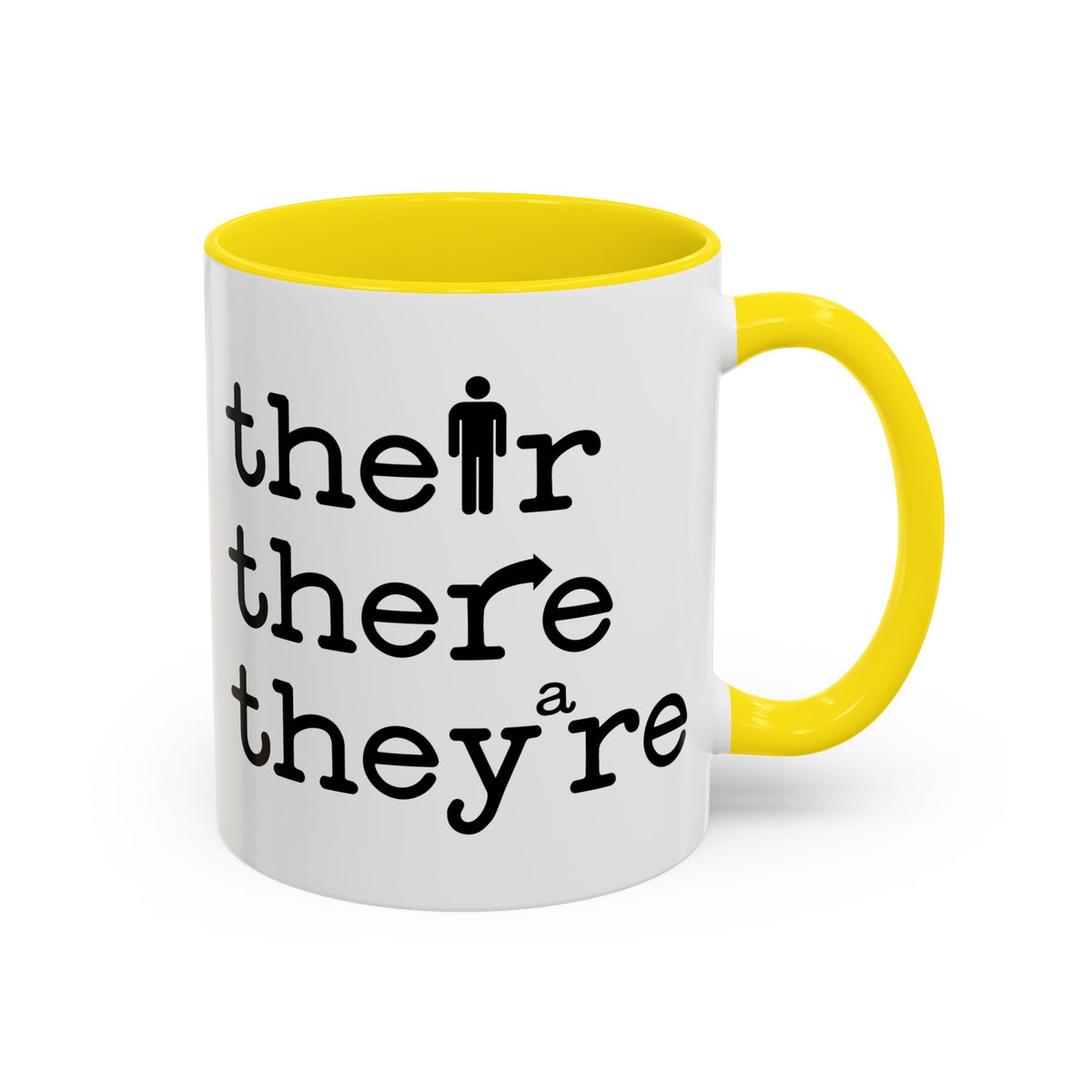 Their, There, They're Coffee Mug