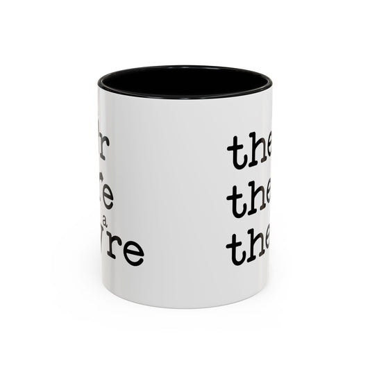 Their, There, They're Coffee Mug