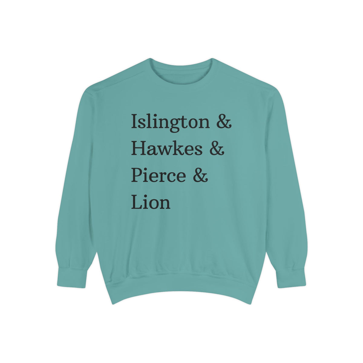 Islington Hawkes Pierce Lion - Emma M Lion Pastel Sweatshirt