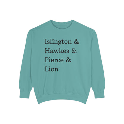 Islington Hawkes Pierce Lion - Emma M Lion Pastel Sweatshirt