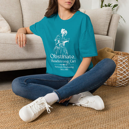 Obstinate Headstrong Girl - Jane Austen Quote Tee