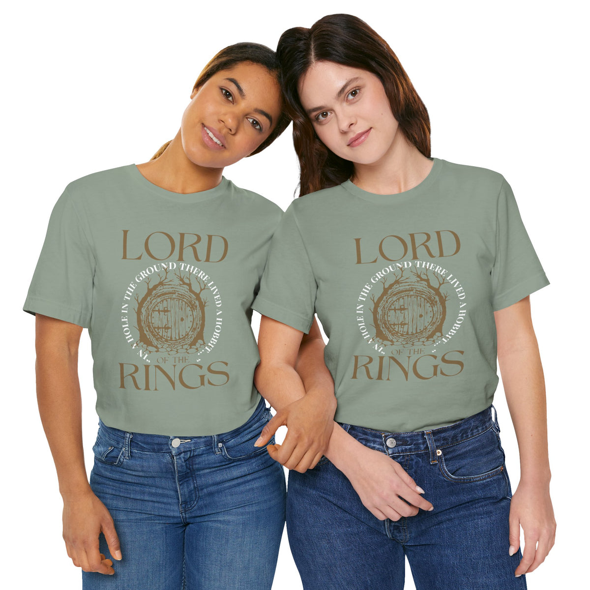 Hobbit Hole Design - Lord of the Rings T-Shirt