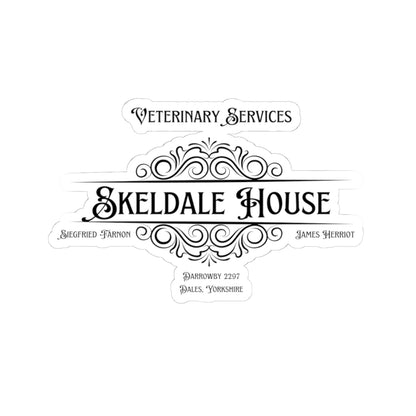 Skeldale House Vinyl Stickers - All Creatures Great and Small