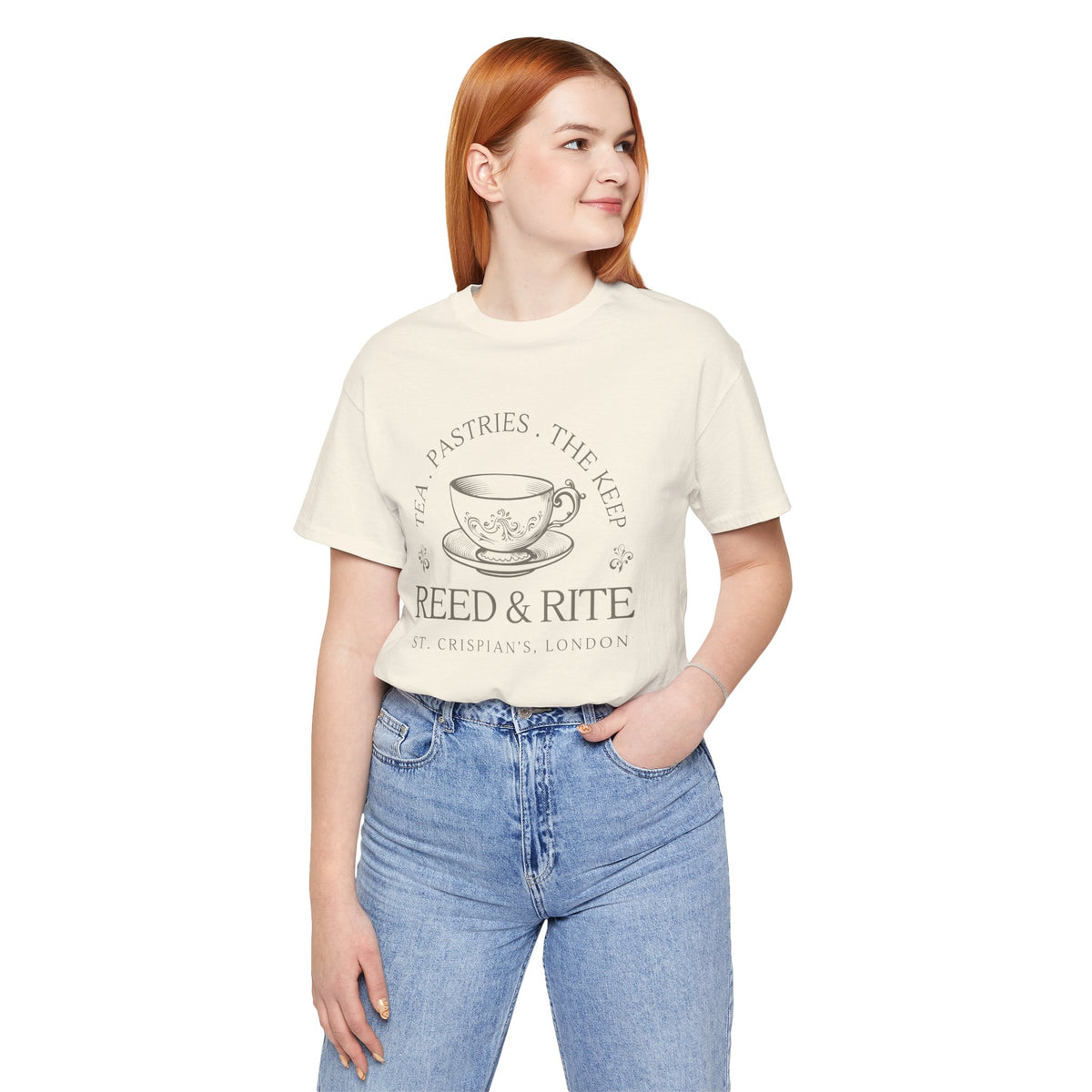 Reed & Rite Tea Shop - Emma M Lion T-Shirt