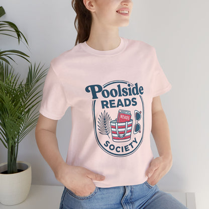 Poolside Reads Tee | Book Girl Summer - Book Lover T-Shirt