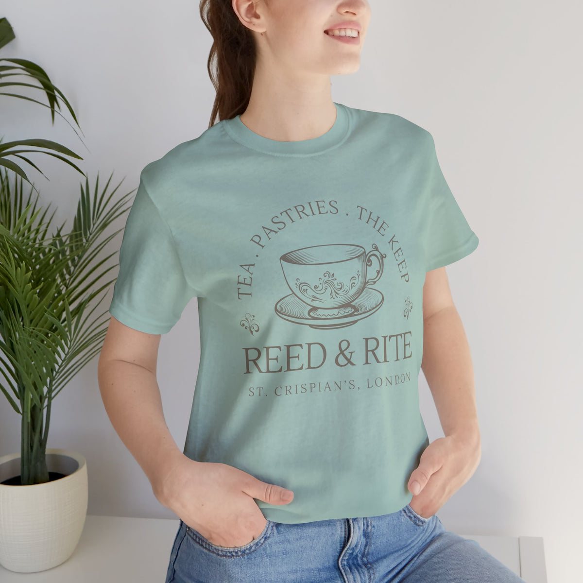 Reed & Rite Tea Shop - Emma M Lion T-Shirt