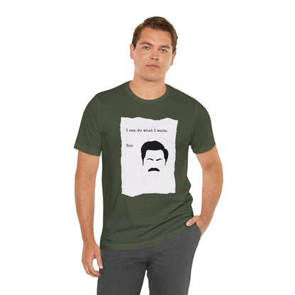 Ron Swanson Permit T-shirt - Parks & Rec