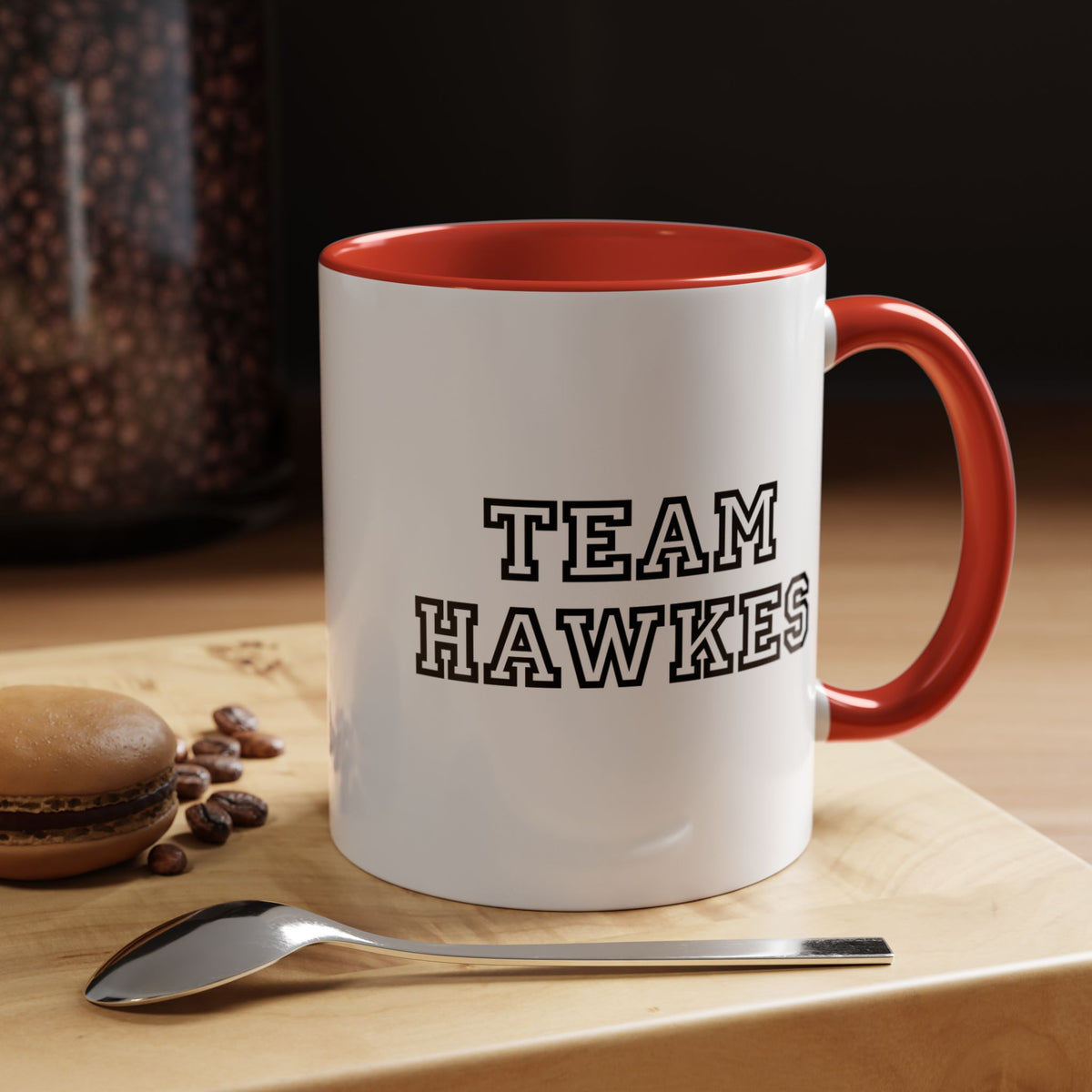 Team Hawkes - Emma M Lion Coffee Mug