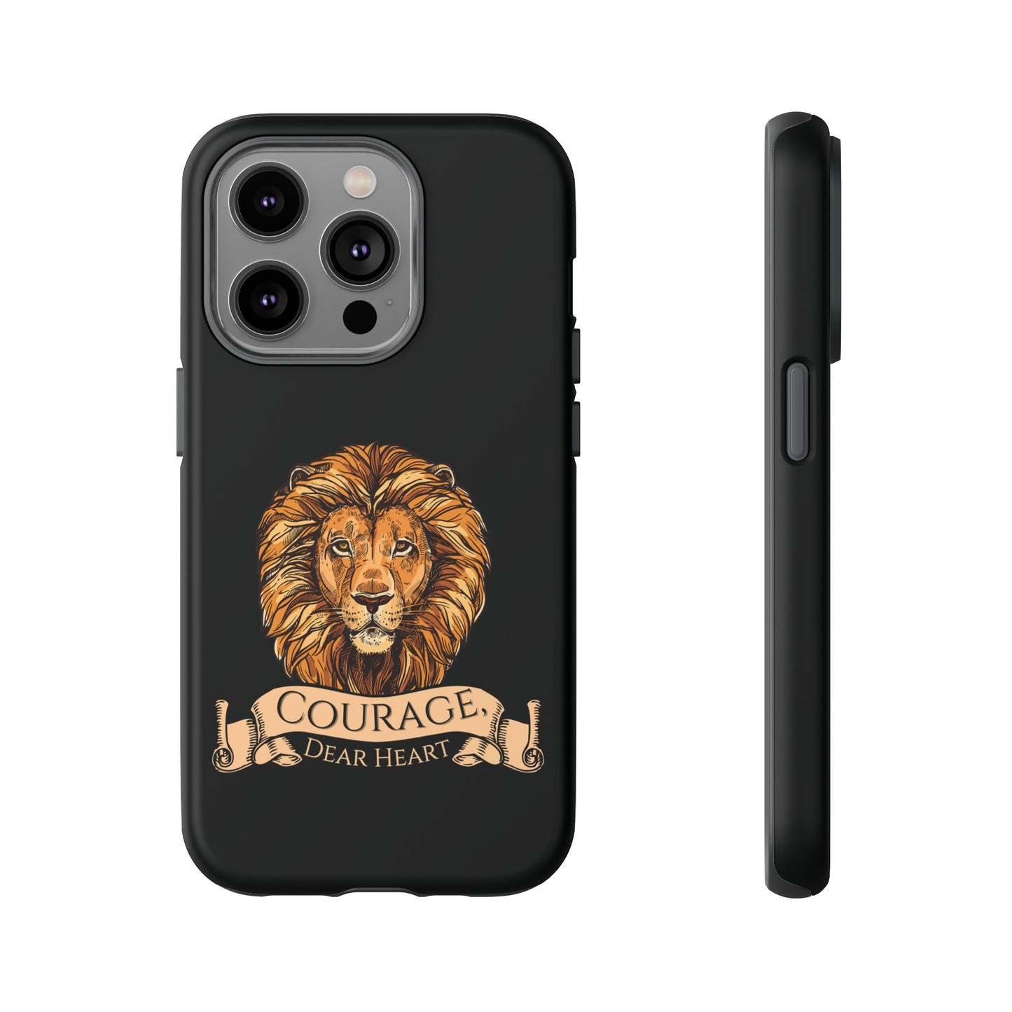 Aslan Courage Dear Heart Phone Case - Book Lovers