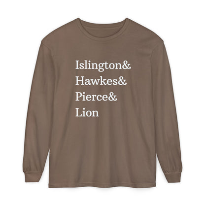 Emma M Lion Character Names - Long Sleeve T-Shirt