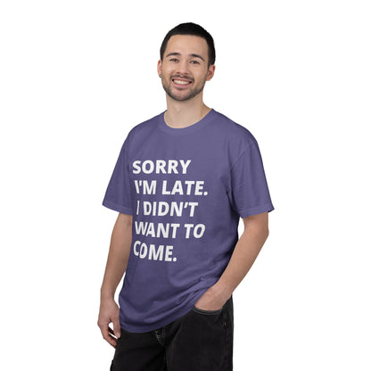 Sorry I'm Late Unisex T-shirt - Nerd Stuff