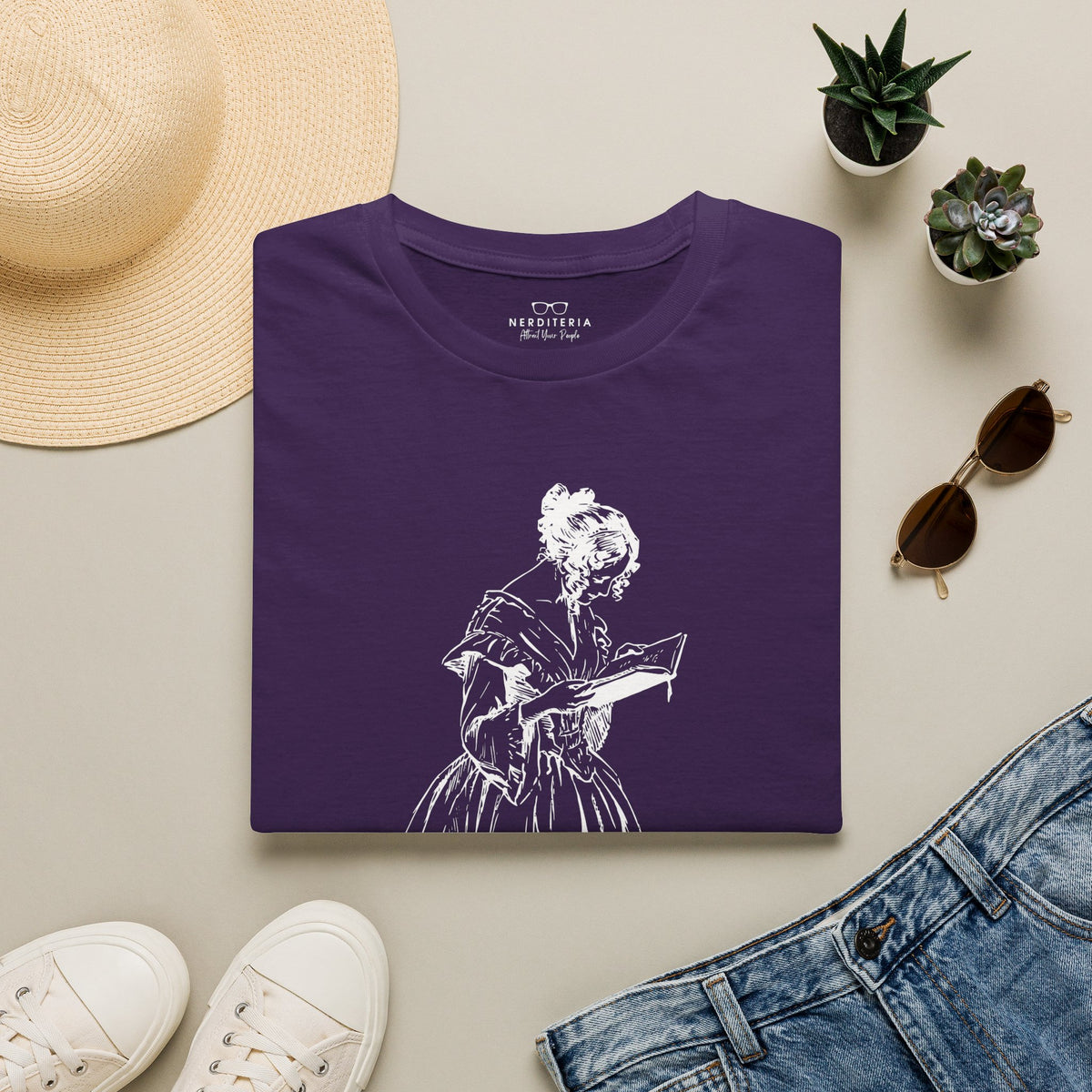 Obstinate Headstrong Girl - Jane Austen Quote Tee