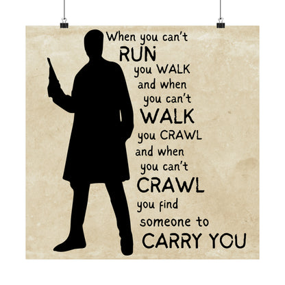 Malcolm Reynolds Quote Poster - Firefly