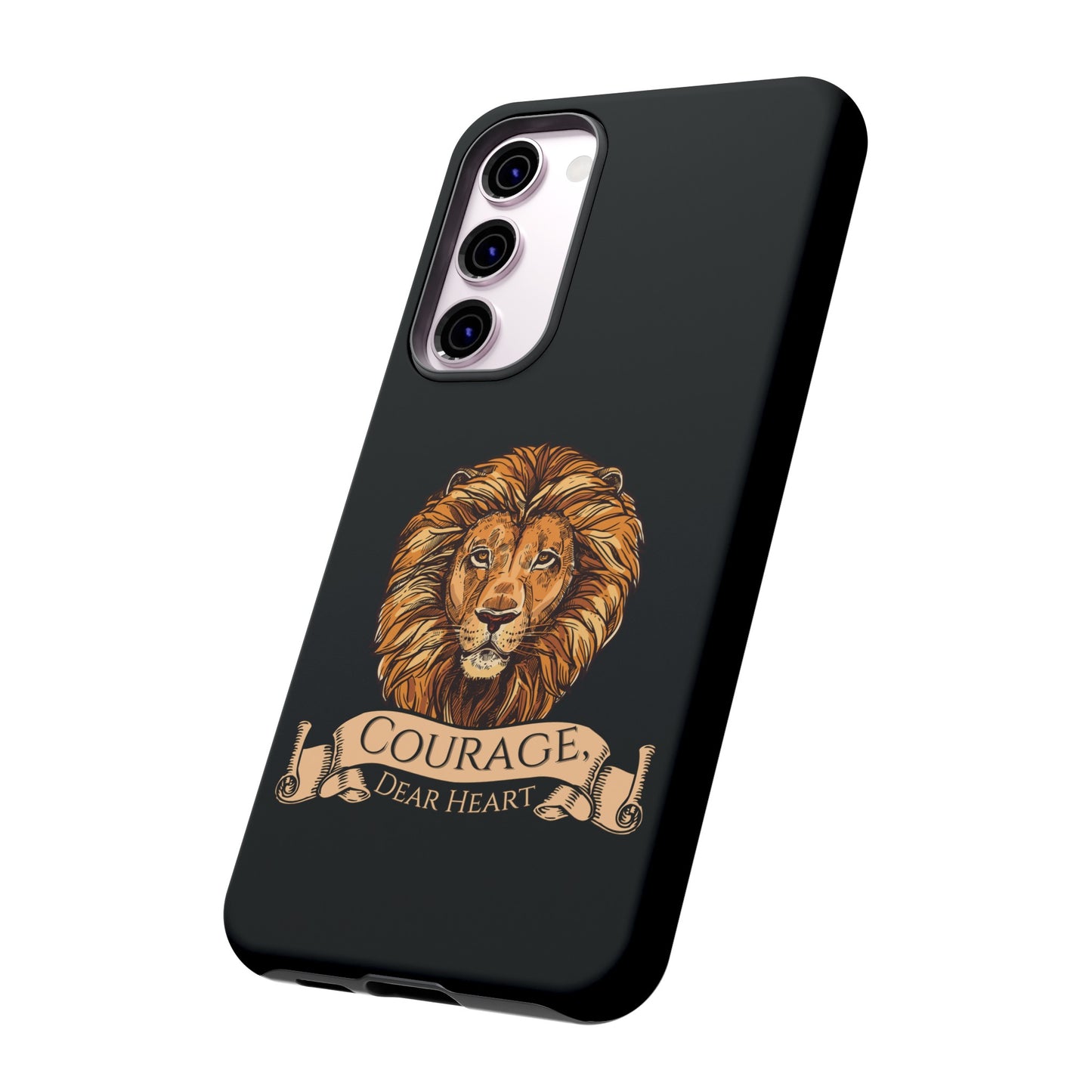 Aslan Courage Dear Heart Phone Case - Book Lovers