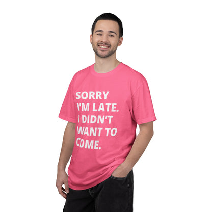 Sorry I'm Late Unisex T-shirt - Nerd Stuff