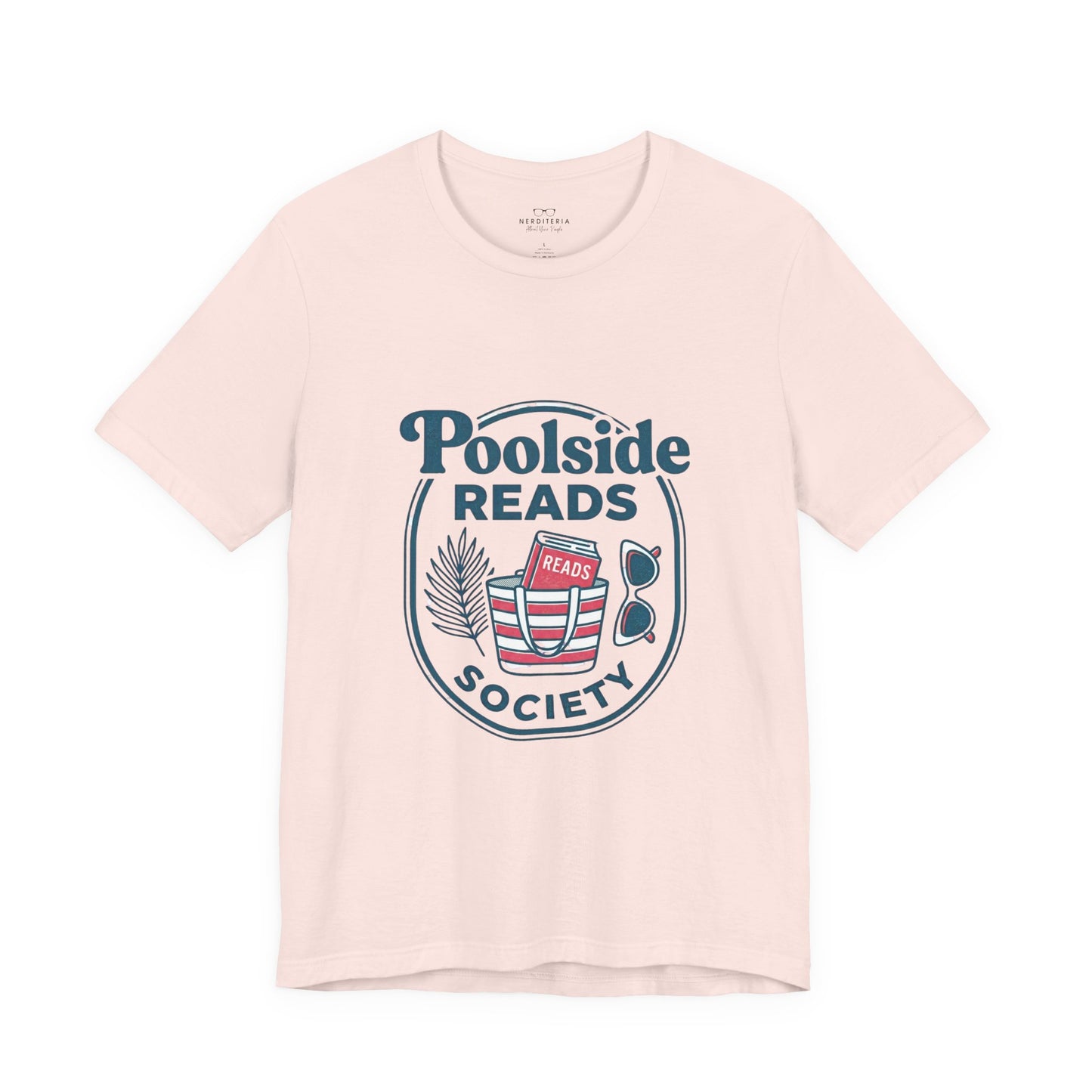 Poolside Reads Tee | Book Girl Summer - Book Lover T-Shirt