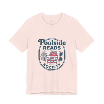Poolside Reads Tee | Book Girl Summer - Book Lover T-Shirt