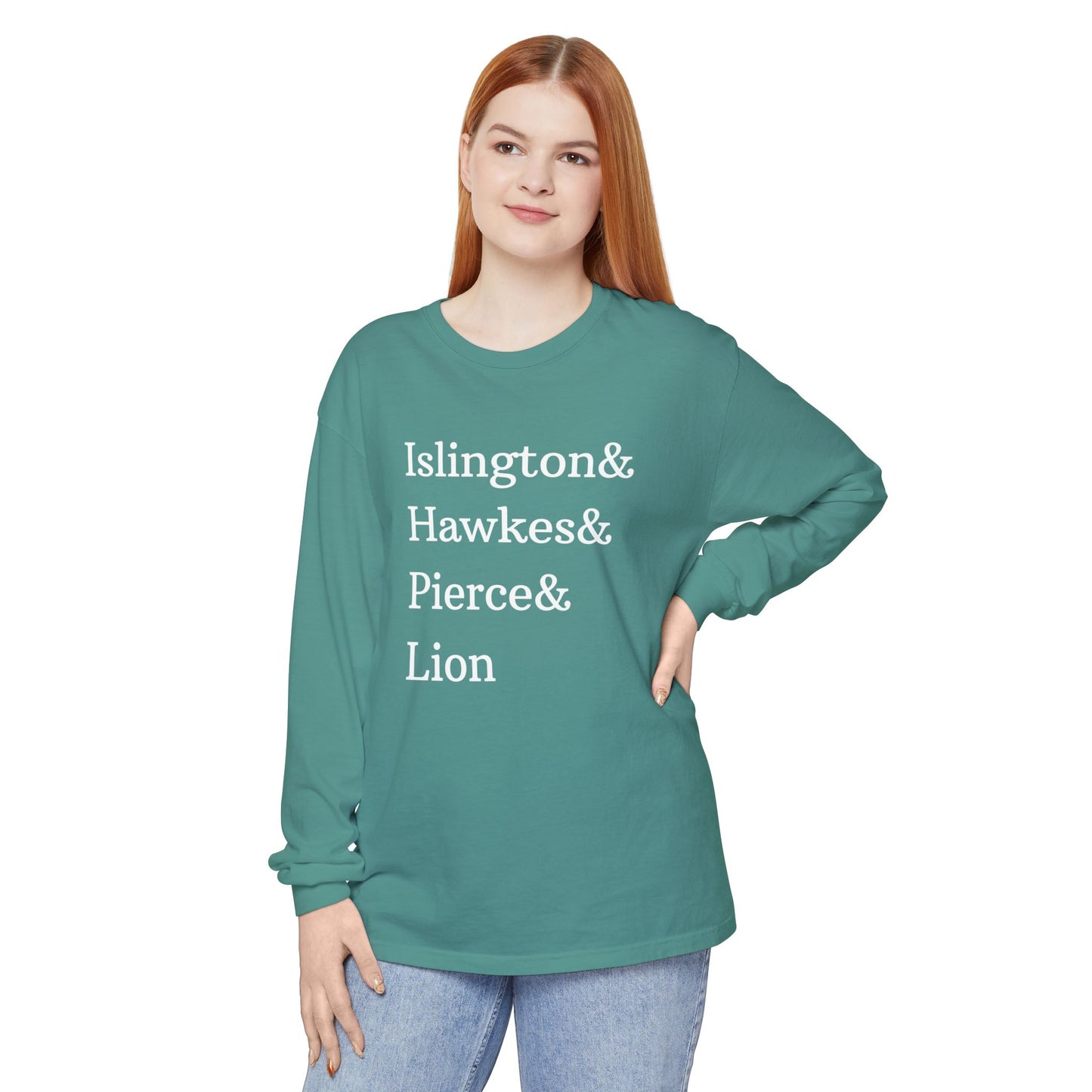 Emma M Lion Character Names - Long Sleeve T-Shirt