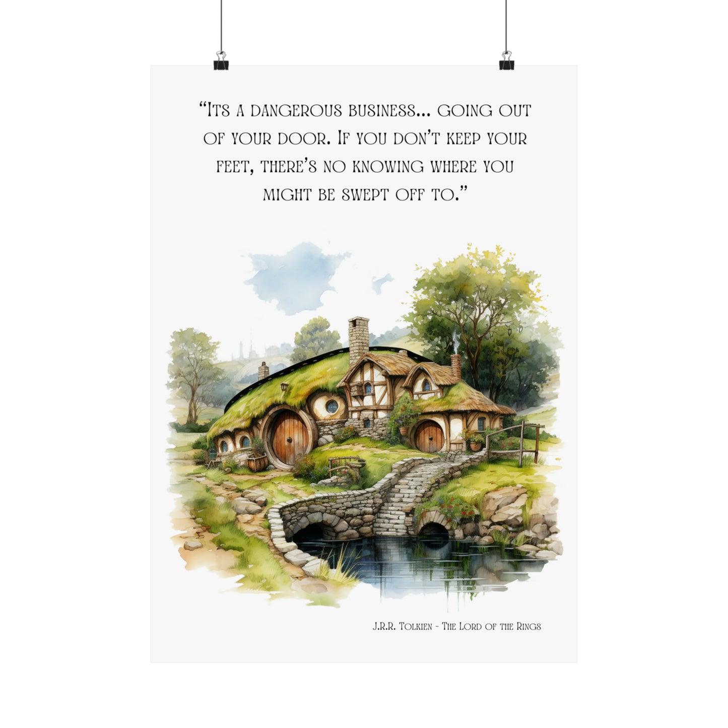 tolkien quote poster