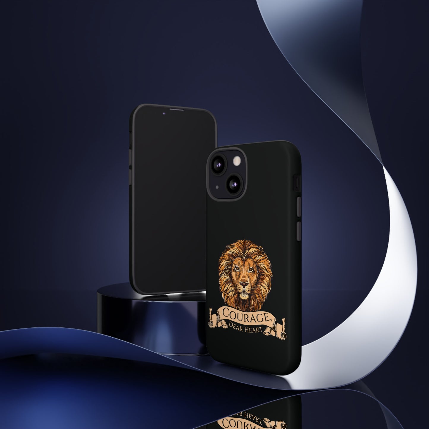 Aslan Courage Dear Heart Phone Case - Book Lovers