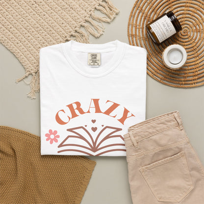 Crazy Book Lady Oversized T-shirt - Book Lovers