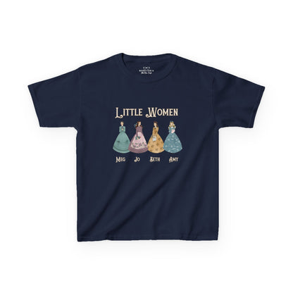 All Dressed Up - Little Women Kids' T-Shirt