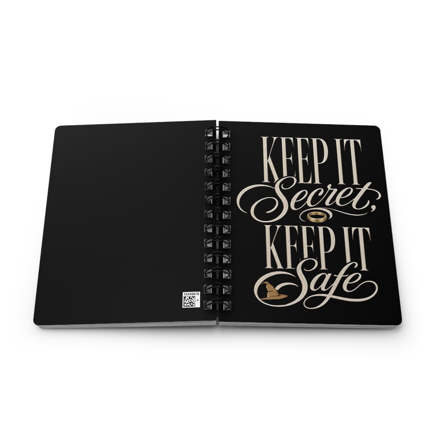 Keep It Secret, Keep It Safe — Lord of the Rings Spiral Notebook