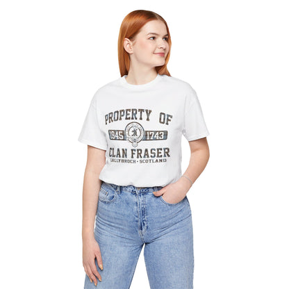 Property of Clan Fraser - Outlander T-shirt