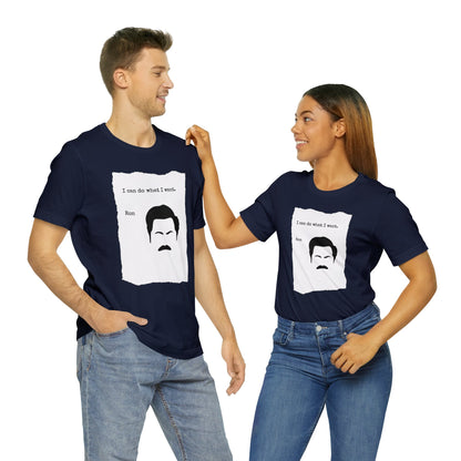 Ron Swanson Permit T-shirt - Parks & Rec