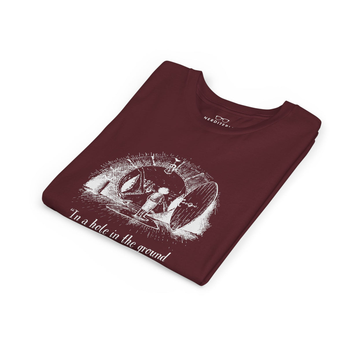 In a Hole in the Ground There Lived a Hobbit - Lord of the Rings Kids’ Tee