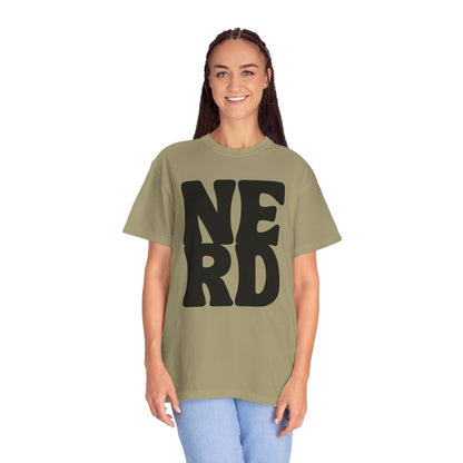 Block Letters Oversized Unisex - Nerd T-shirt