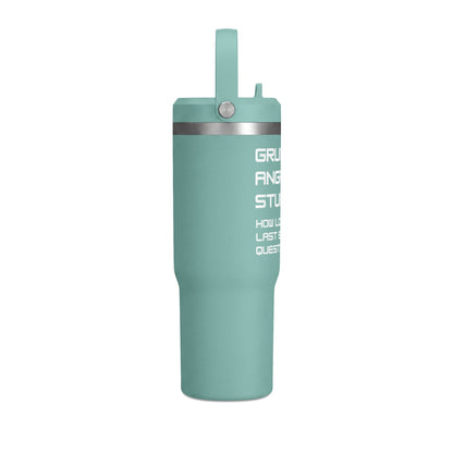 Grumpy. Angry. Stupid. - Project Hail Mary 32oz Insulated Travel Mug