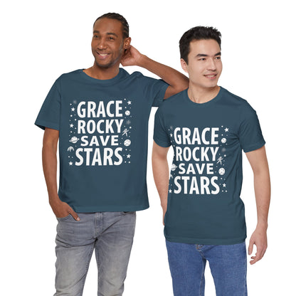Grace Rocky Save Stars - Project Hail Mary T-Shirt