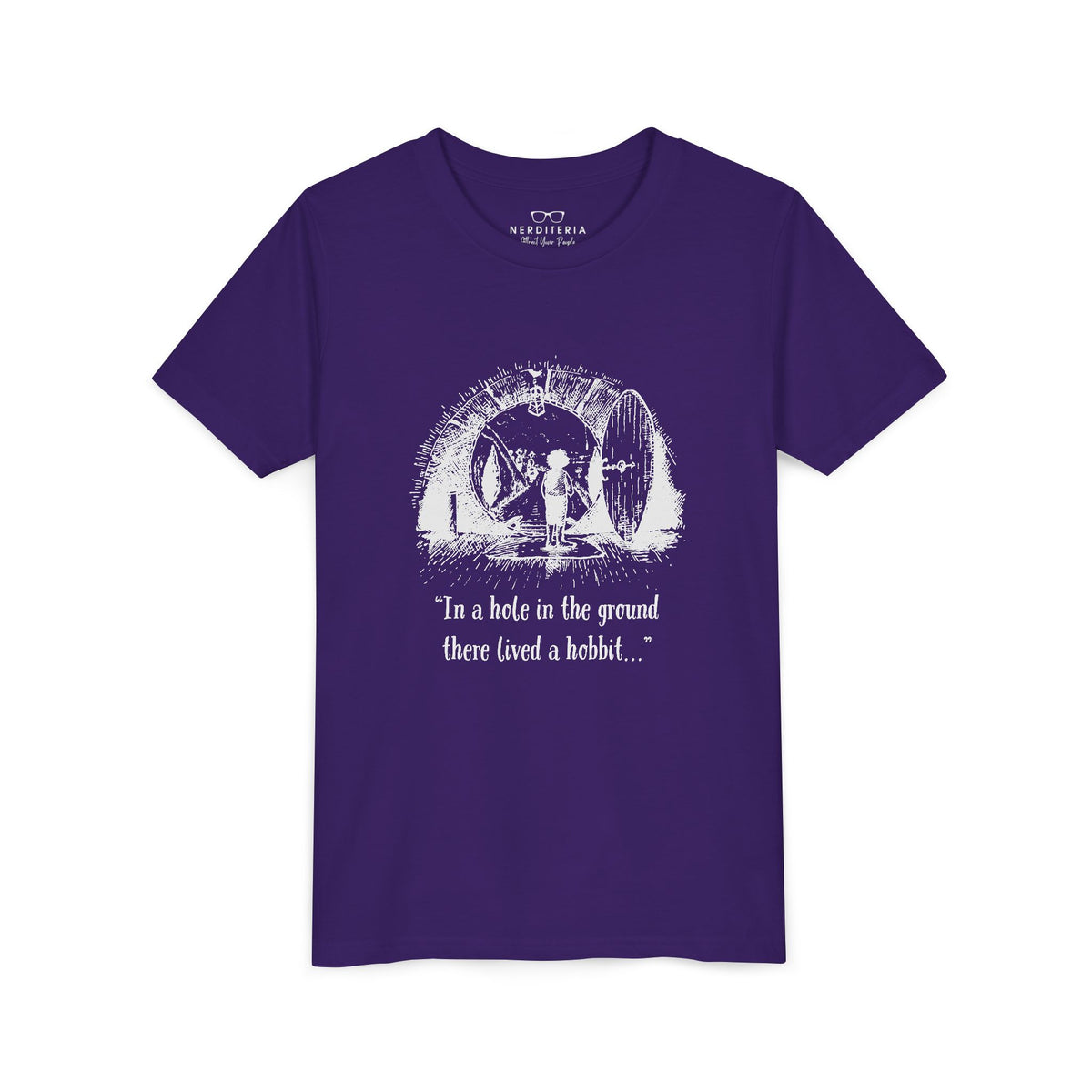 In a Hole in the Ground There Lived a Hobbit - Lord of the Rings Kids’ Tee