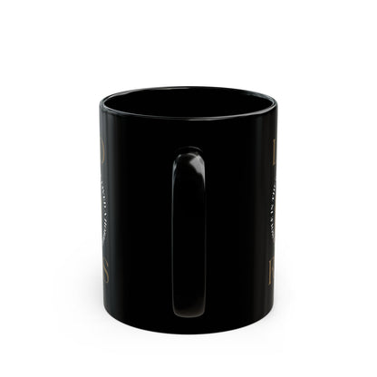 Lord of the Rings Black Coffee Mug