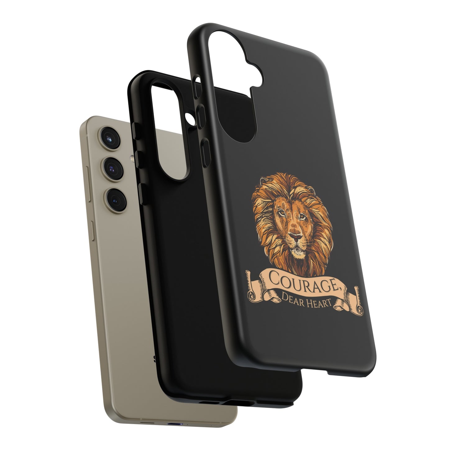 Aslan Courage Dear Heart Phone Case - Book Lovers