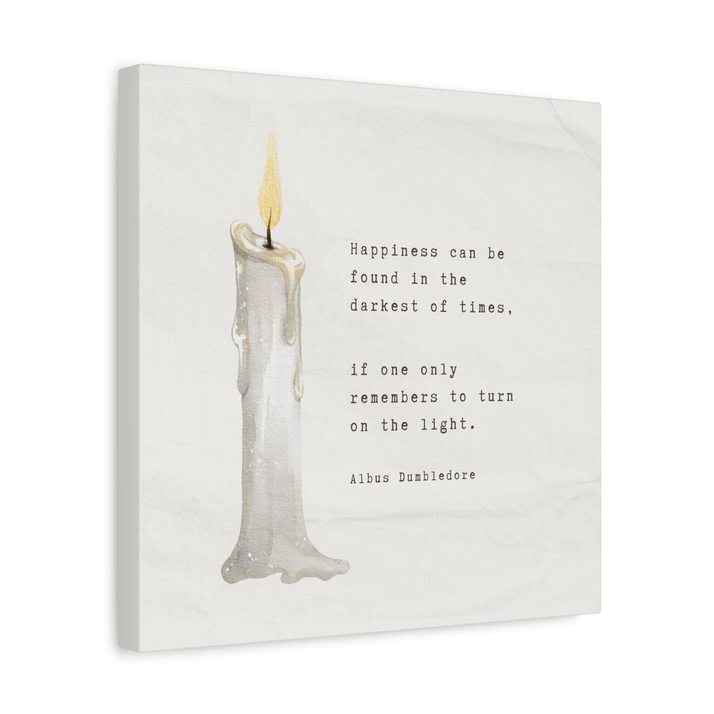 Happiness Can Be Found Canvas Wall Art - Harry Potter