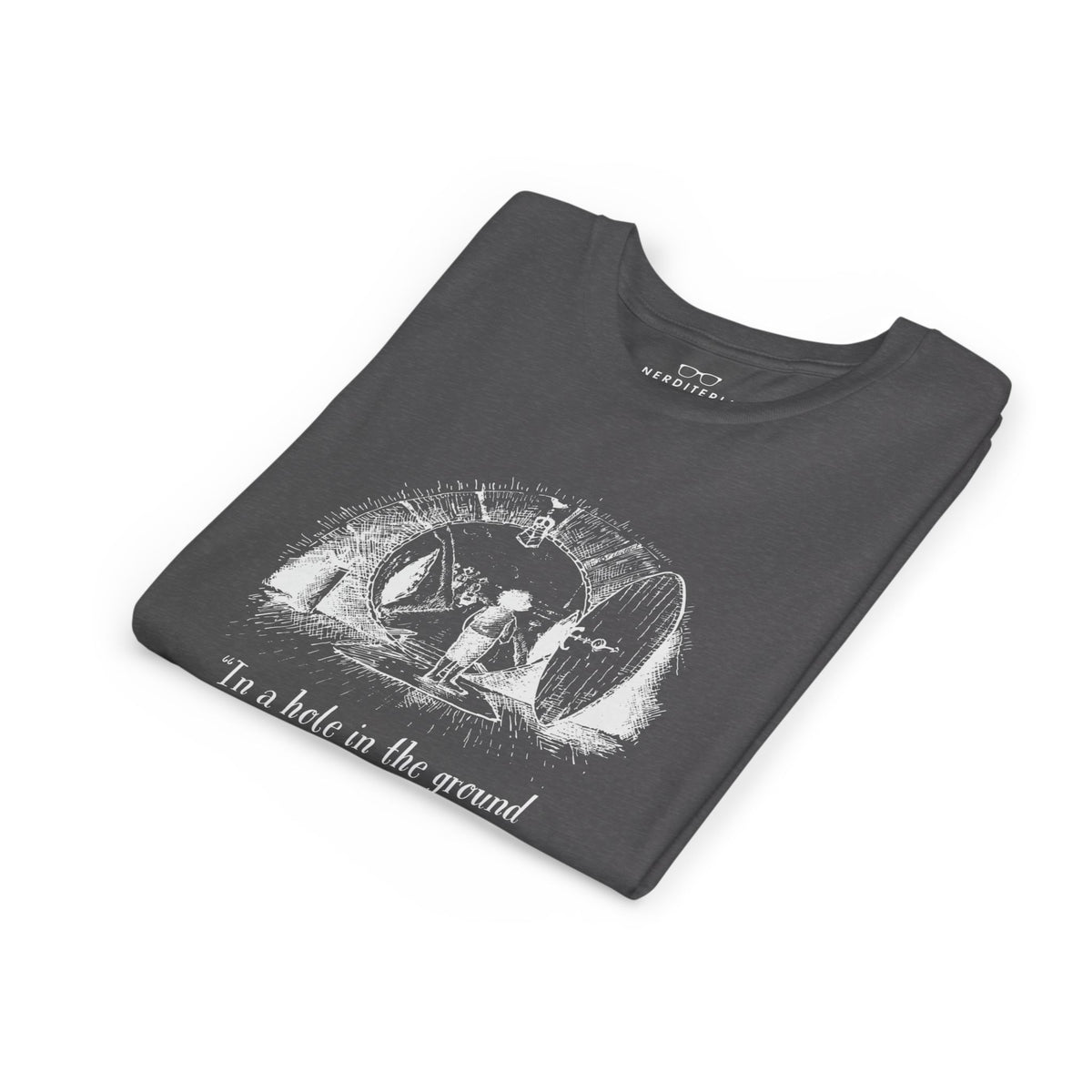 In a Hole in the Ground There Lived a Hobbit - Lord of the Rings Kids’ Tee