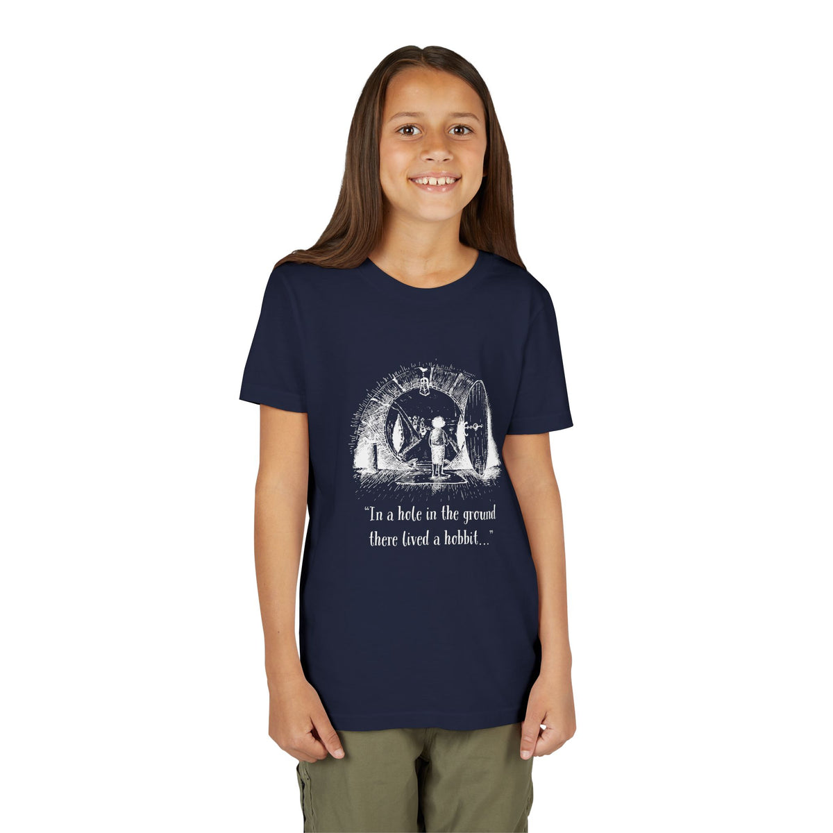 In a Hole in the Ground There Lived a Hobbit - Lord of the Rings Kids’ Tee