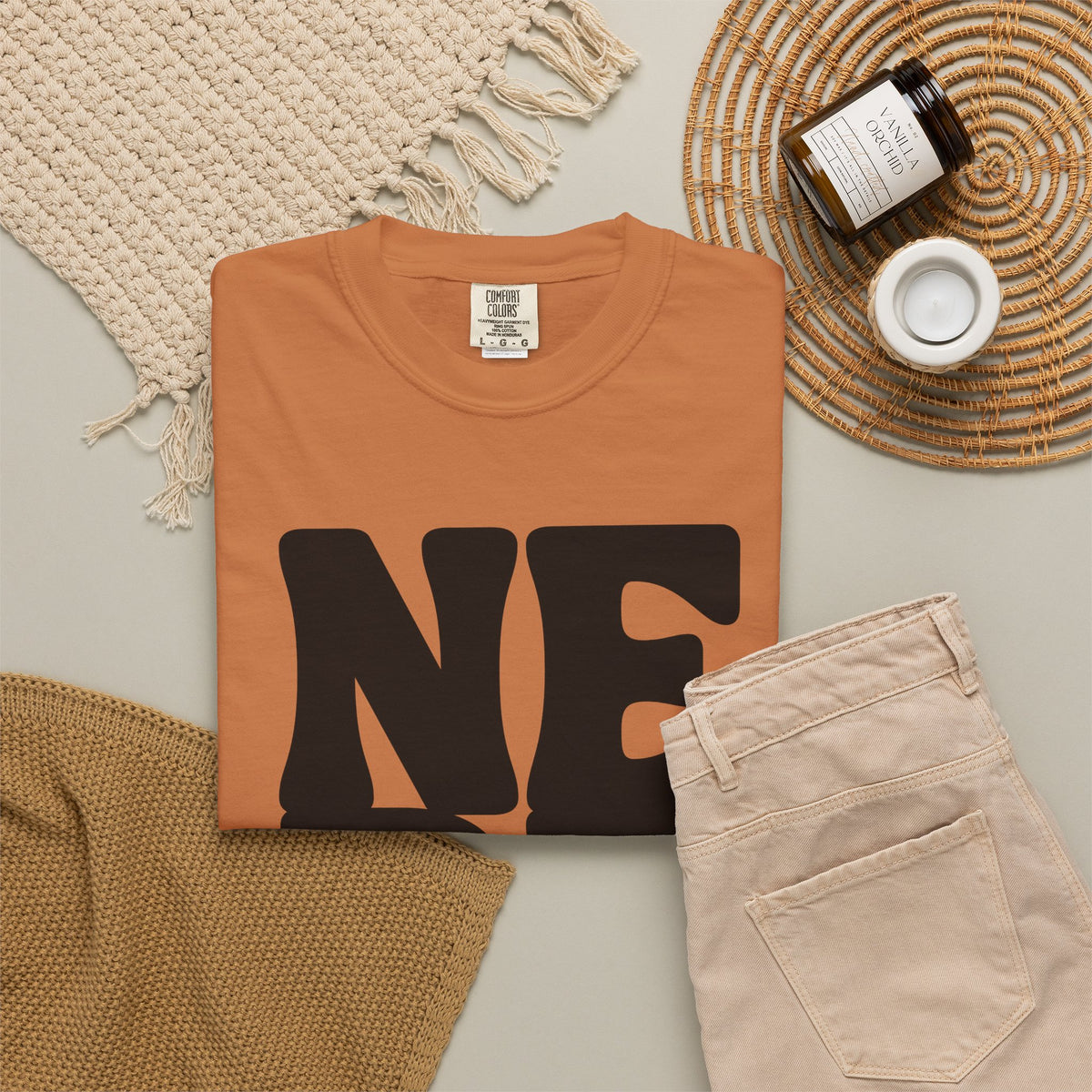 Block Letters Oversized Unisex - Nerd T-shirt