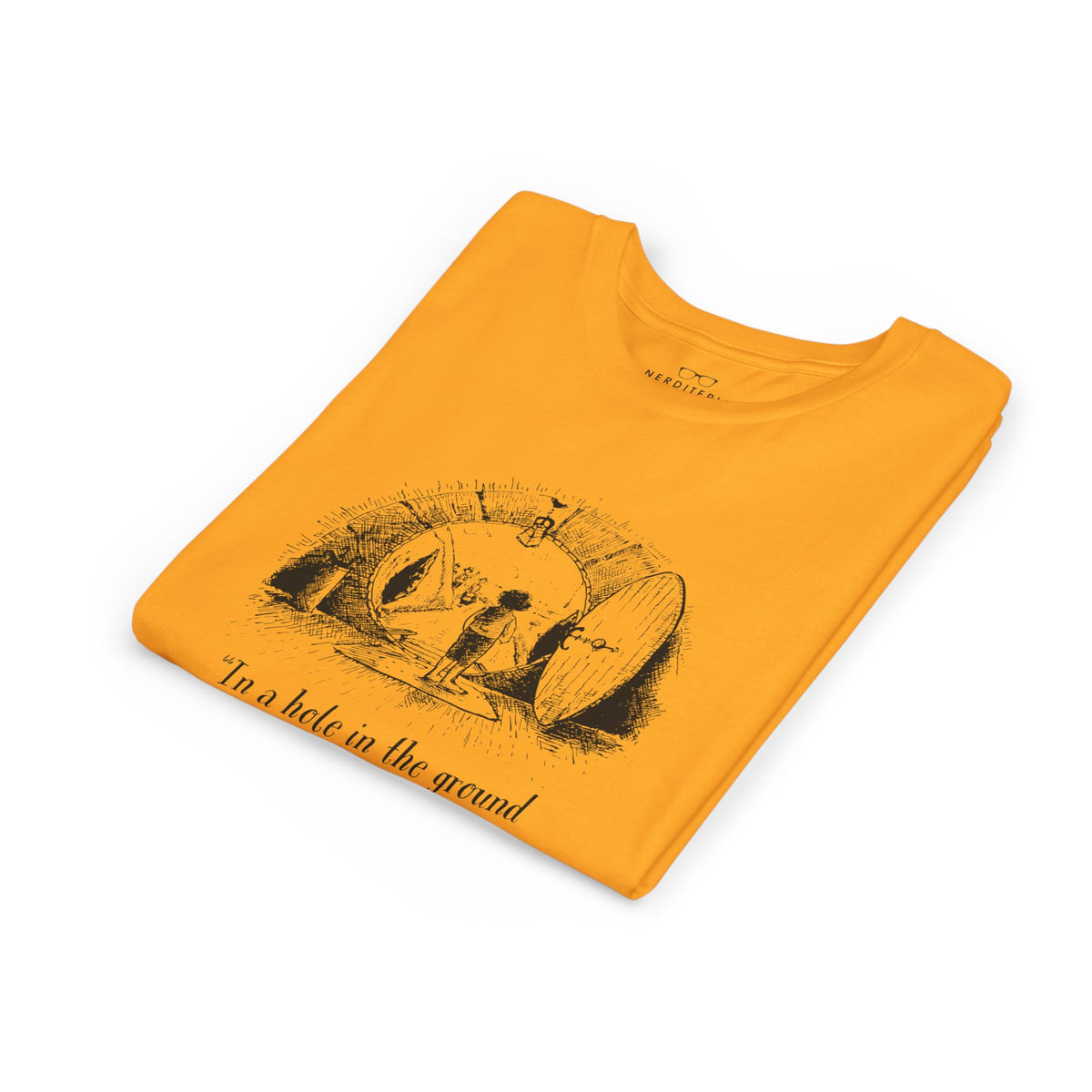 In a Hole in the Ground There Lived a Hobbit - Lord of the Rings Kids’ Tee