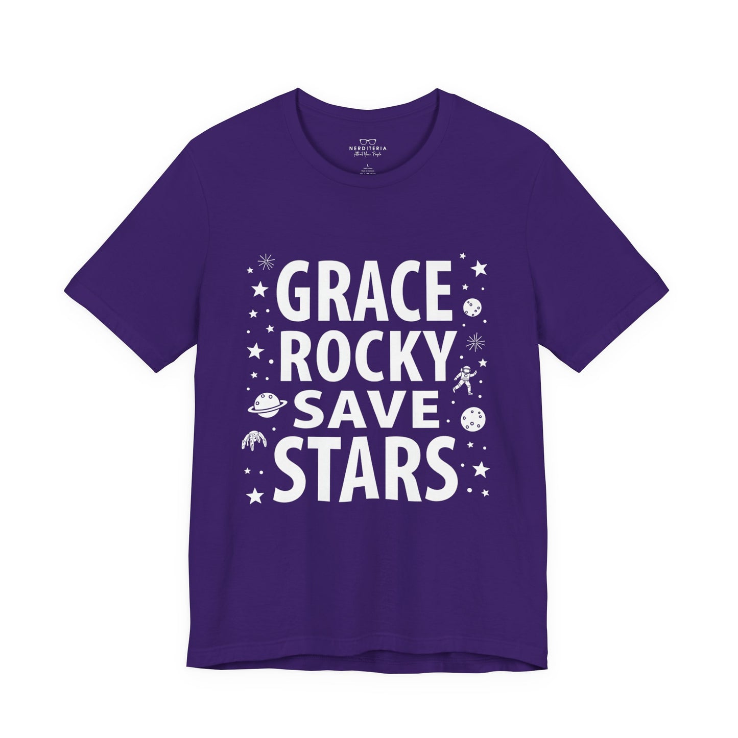 Grace Rocky Save Stars - Project Hail Mary T-Shirt